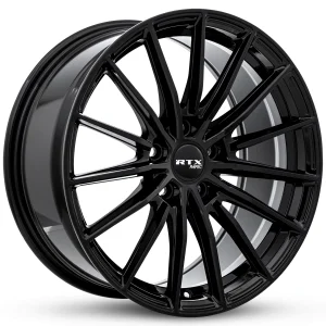 RTX Wheels – FF15 – Black – 18″x8″ 40mm – All weather Wheels – 082877